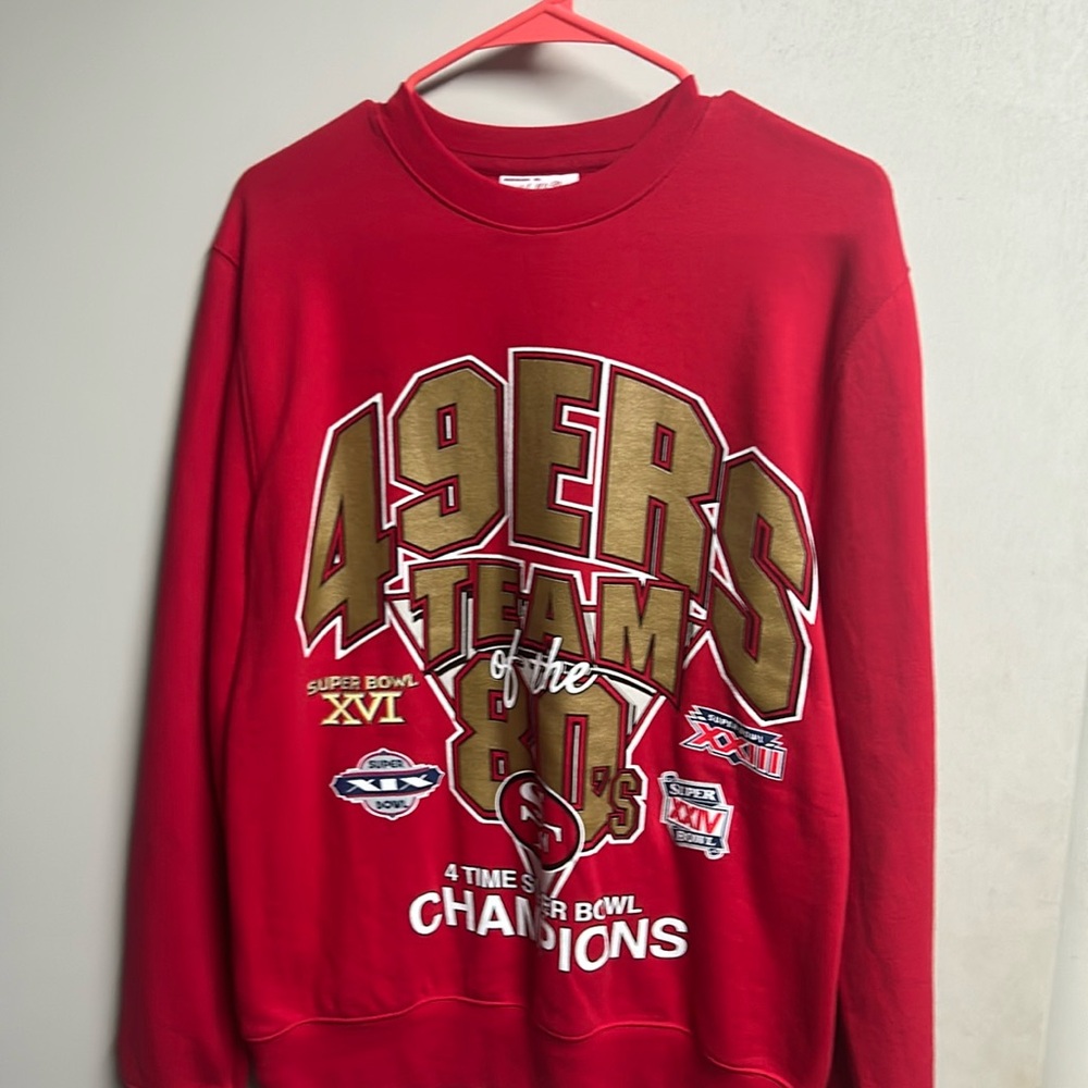 San Francisco 49ers Team of the 80s Sweatshirt